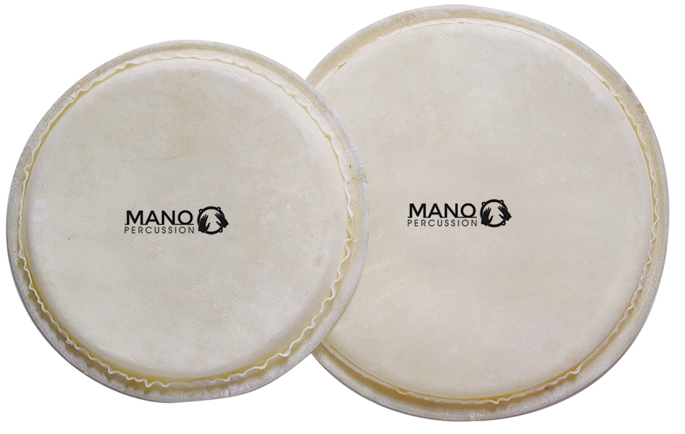 Mano Percussion | TDH215 | Bongo Heads | Natural Mano Percussion | TDH215 | Bongo Heads | Natural